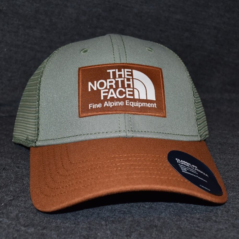 NEW The North Face Mudder Trucker "Fine Alpine Equipment" Hat Snapback Cap NWT